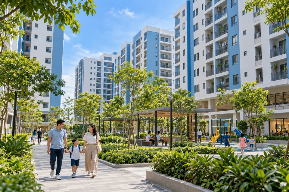 Ảnh minh họa Dự án Nhà ở xã hội Hàm Kiệm II