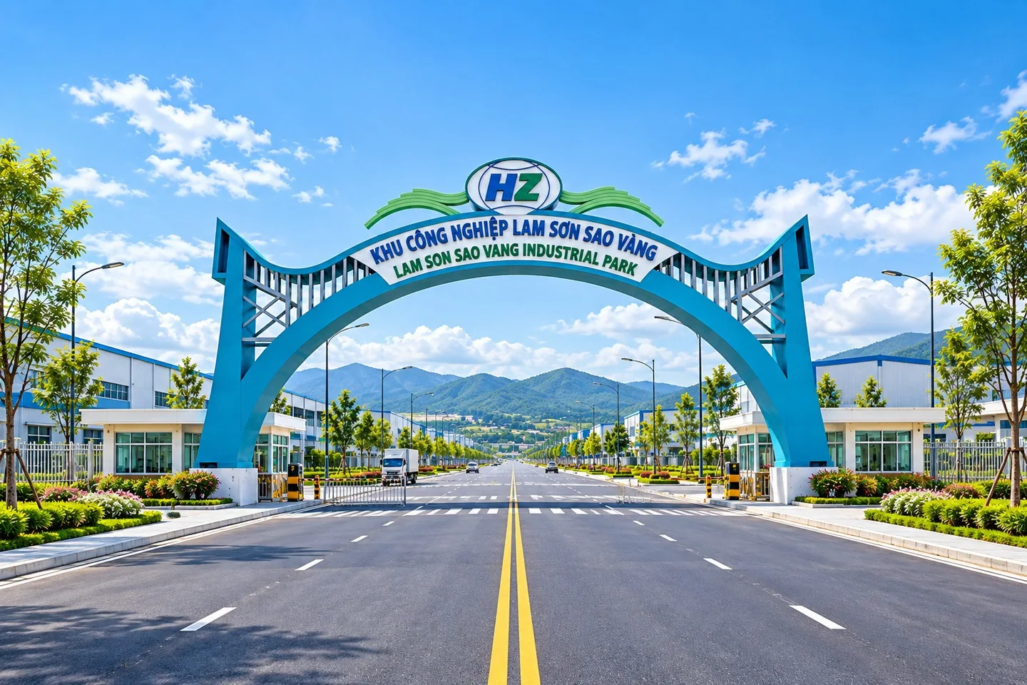Không gian KCN Lam Sơn Sao Vàng